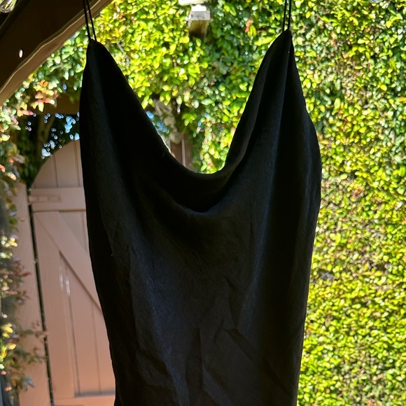 Black Slip Dress - Picture 4 of 4